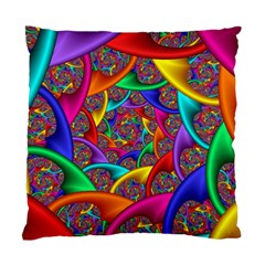 Color Spiral Standard Cushion Case (one Side) by Simbadda