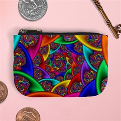 Color Spiral Mini Coin Purses by Simbadda