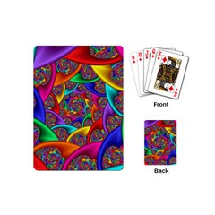 Color Spiral Playing Cards (mini)  by Simbadda