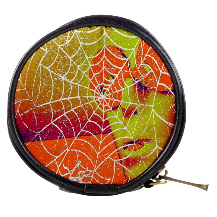 Orange Guy Spider Web Mini Makeup Bags