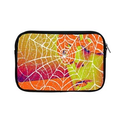 Orange Guy Spider Web Apple Ipad Mini Zipper Cases by Simbadda