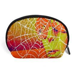 Orange Guy Spider Web Accessory Pouches (large)  by Simbadda