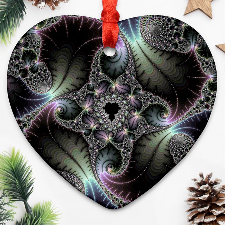 Beautiful Curves Ornament (Heart)