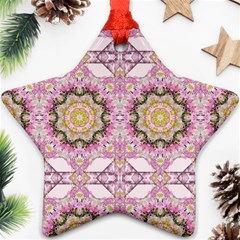 Floral Pattern Seamless Wallpaper Ornament (star) by Simbadda