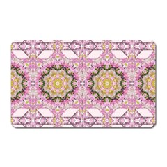 Floral Pattern Seamless Wallpaper Magnet (rectangular) by Simbadda