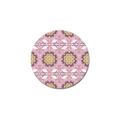 Floral Pattern Seamless Wallpaper Golf Ball Marker (10 Pack) by Simbadda