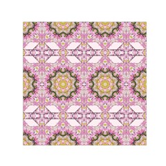 Floral Pattern Seamless Wallpaper Small Satin Scarf (square) by Simbadda