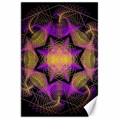 Pattern Design Geometric Decoration Canvas 24  X 36  by Simbadda