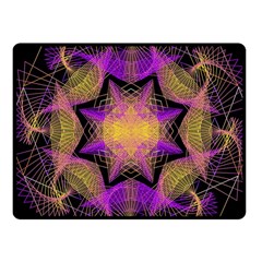 Pattern Design Geometric Decoration Fleece Blanket (small) by Simbadda