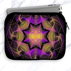 Pattern Design Geometric Decoration Apple Ipad 2/3/4 Zipper Cases by Simbadda