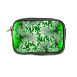 Green Fractal Background Coin Purse Front