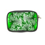 Green Fractal Background Coin Purse Back