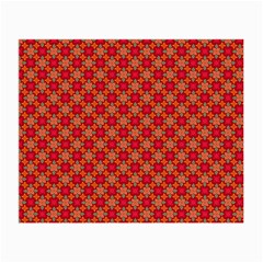 Abstract Seamless Floral Pattern Small Glasses Cloth by Simbadda