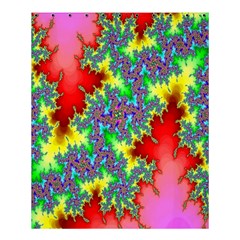 Colored Fractal Background Shower Curtain 60  X 72  (medium)  by Simbadda