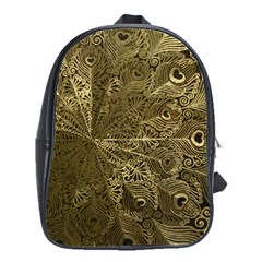 Peacock Metal Tray School Bags(large)  by Simbadda