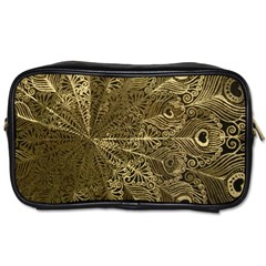 Peacock Metal Tray Toiletries Bags by Simbadda