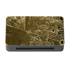 Peacock Metal Tray Memory Card Reader With Cf by Simbadda