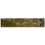 Peacock Metal Tray Flano Scarf (Small) Back