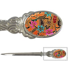 Colorful The Beautiful Of Art Indonesian Batik Pattern Letter Openers by Simbadda