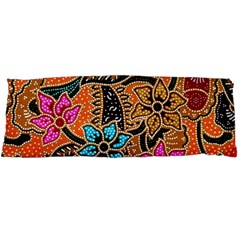 Colorful The Beautiful Of Art Indonesian Batik Pattern Body Pillow Case Dakimakura (two Sides) by Simbadda