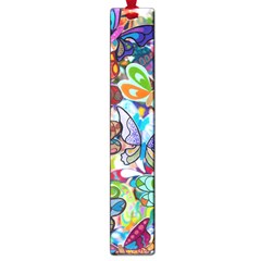 Color Butterfly Texture Large Book Marks by Simbadda