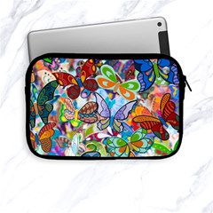 Color Butterfly Texture Apple Ipad Mini Zipper Cases by Simbadda