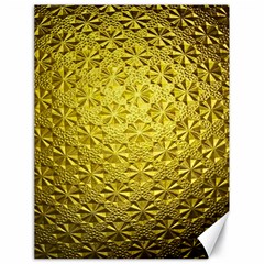 Patterns Gold Textures Canvas 18  X 24   by Simbadda