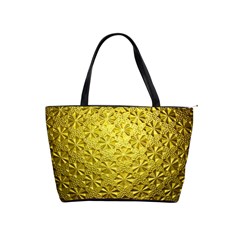 Patterns Gold Textures Shoulder Handbags