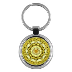 Fractal Flower Key Chains (round)  by Simbadda