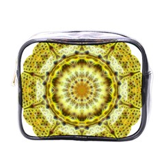 Fractal Flower Mini Toiletries Bags by Simbadda