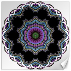 Fractal Lace Canvas 16  X 16   by Simbadda