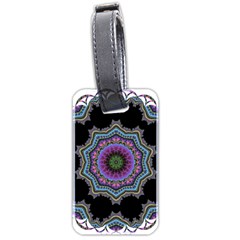 Fractal Lace Luggage Tags (two Sides) by Simbadda