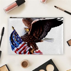 Independence Day United States Cosmetic Bag (large)  by Simbadda