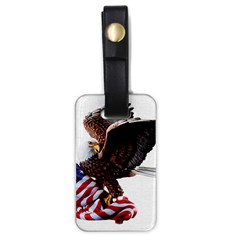 Independence Day United States Luggage Tags (one Side)  by Simbadda