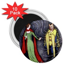 Beauty And The Beast 2 25  Magnets (10 Pack)  by athenastemple