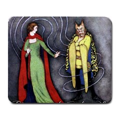 Beauty And The Beast Large Mousepads by athenastemple