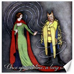 Beauty And The Beast Canvas 12  X 12   by athenastemple