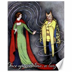 Beauty And The Beast Canvas 11  X 14   by athenastemple