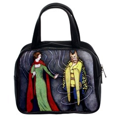 Beauty And The Beast Classic Handbags (2 Sides) by athenastemple