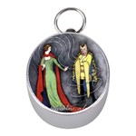 Beauty and the Beast Mini Silver Compasses Front