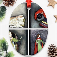 Fairy Tales Ornament (oval) by athenastemple