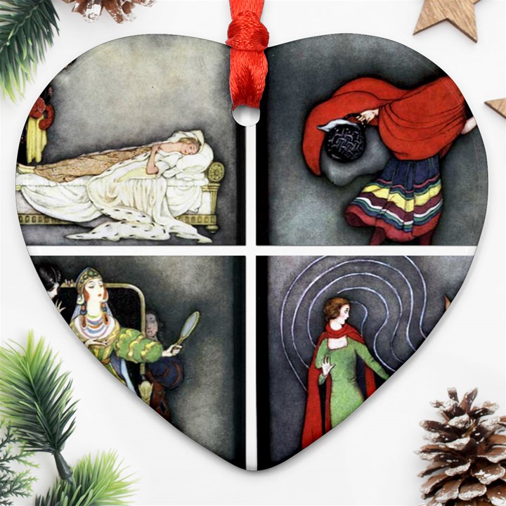 Fairy Tales Ornament (Heart)