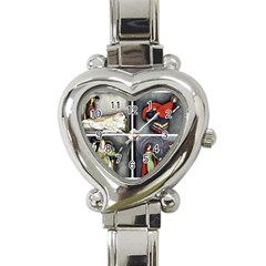 Fairy Tales Heart Italian Charm Watch