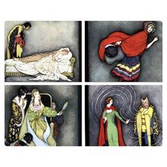 Fairy Tales Double Sided Flano Blanket (medium) 