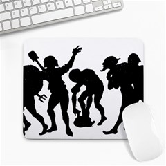 Seven Dwarfs Large Mousepads by athenastemple