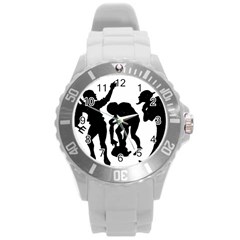 Seven Dwarfs Round Plastic Sport Watch (l) by athenastemple