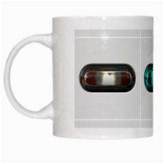 9 Power Button White Mugs by Simbadda