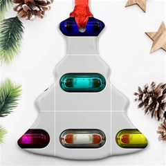 9 Power Button Ornament (christmas Tree)  by Simbadda