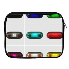 9 Power Button Apple Ipad 2/3/4 Zipper Cases by Simbadda