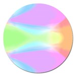 Abstract Background Colorful Magnet 5  (Round) Front